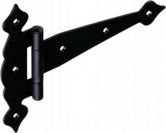 Domax Decorative Triangular Hinge 200mm Black Chests