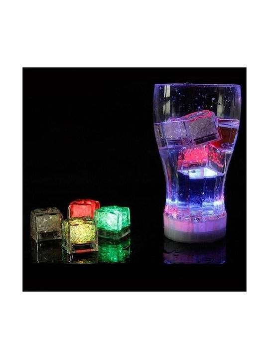 Διακοσμητικό Φωτιστικό LED RGB 12τμχ 2.7x2.7εκ.