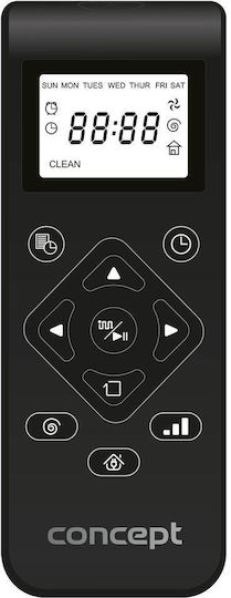 Concept Roboter-Staubsauger mit Intelligenter Navigation & Saugkraft 2200Pa Schwarze