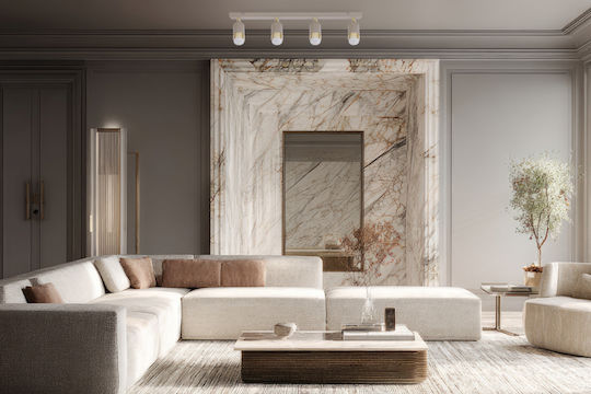 Light Home Σποτ με Ντουί GU10 σε Χρυσό Χρώμα