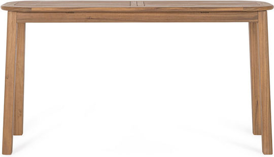 Danubio Konsolentisch Holz Braun M142xB46xH75cm