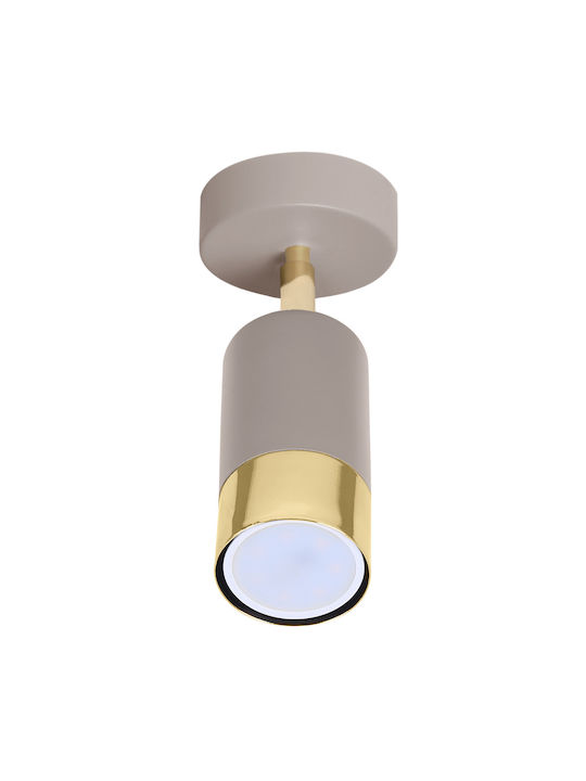 Light Home Таванни И Стенни Светлини С Цокъл GU10 В Златист Цвят