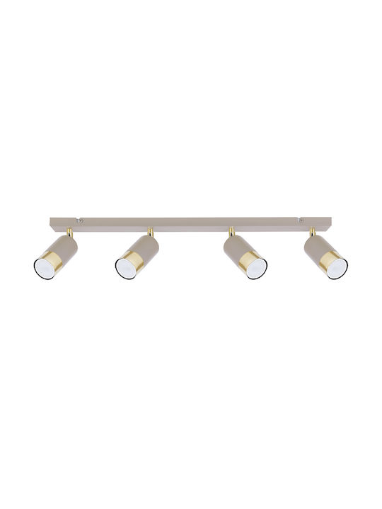 Light Home Таванни И Стенни Светлини С Цокъл GU10 В Златист Цвят