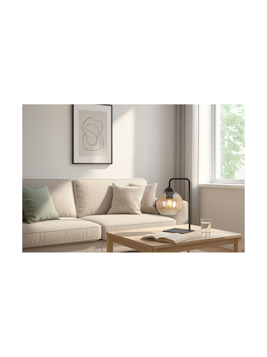 Light Home Портатиф за Цокъл E27 с Черна Шапка и Основа