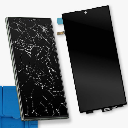 Samsung 6.8" Amoled Bildschirm mit Touch Samsung Galaxy S23 Ultra Service Pack Schwarz