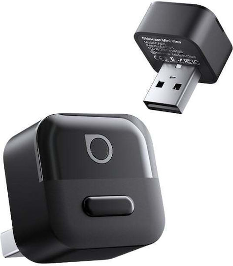 Ottocast Mini Pico Drahtloser Carplay Android Auto Plug and Play 2--1 Schwarz Anthrazit