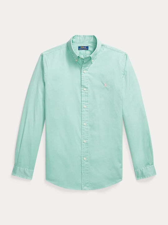 Herrenhemden Kurzärmeliges Shirt Grün