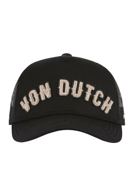 Von Dutch Trucker Mesh Cap Black