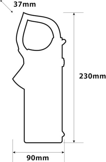 Alista Home Digital Klemmmessgerät 1000A Wechselstrom GLB_25601 mit Prüfleitungen