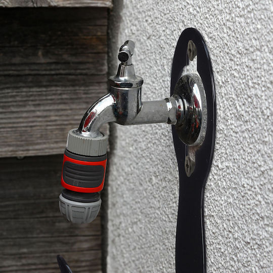 Relaxdays Set 2 Black Hose Holders