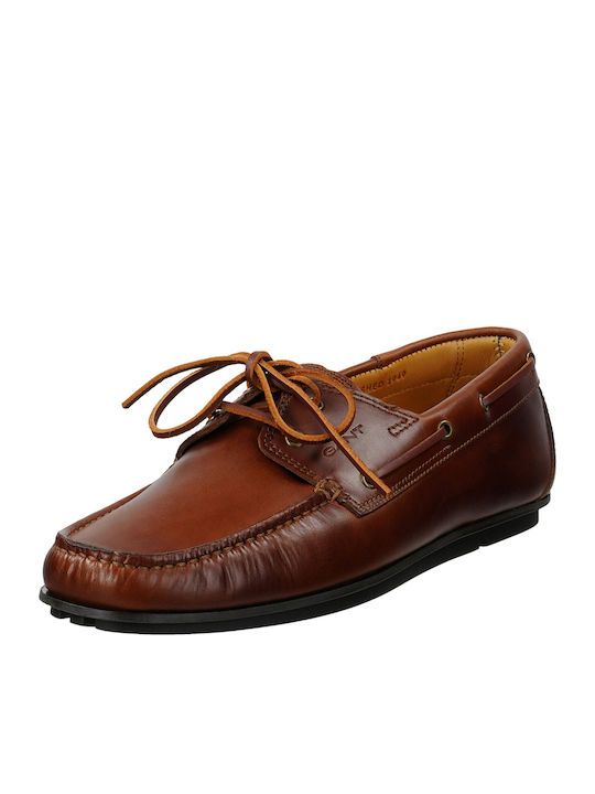 'wilmon' Men's Moccasins in Brown Colour