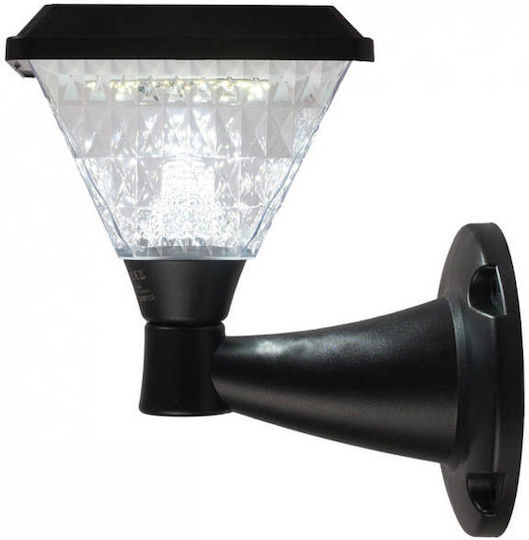 Lightex Επιτοίχιο Ηλιακό Φωτιστικό 1.5W 150lm Θερμό Λευκό 3000K με Τηλεχειριστήριο IP65 160x160x63εκ.