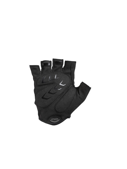R2 Adult Black Cycling Gloves
