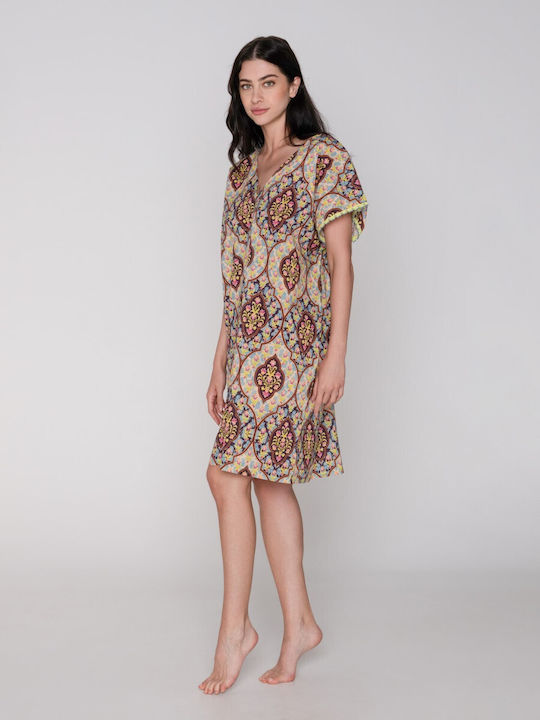 Luna Damenbademode Mehrfarbiges Kleid