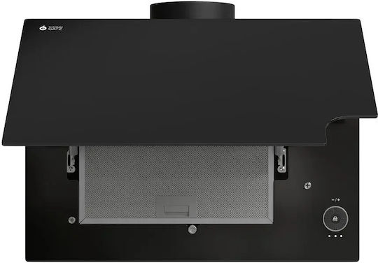Thermogatz TGC 650 Wall Chimney Vent Hood 60cm Black
