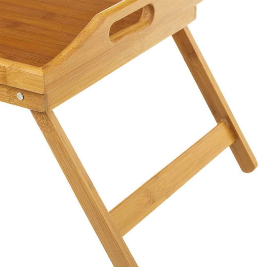 Bakaji Bamboo Δίσκος Κρεβατιού 50x30x22cm