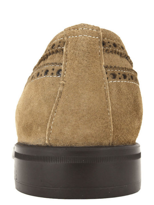Suede Ανδρικά Oxfords Μπεζ