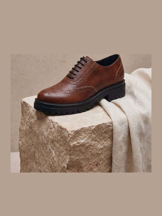 Women's Oxfords in Brown Colour