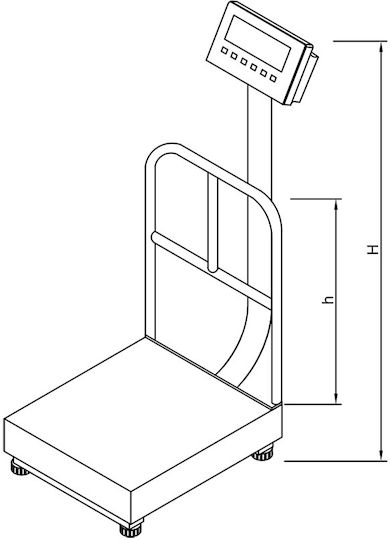 TE Tameiaki Express Electronic Platform with 150kg Weighing Capacity and 10gr Accuracy