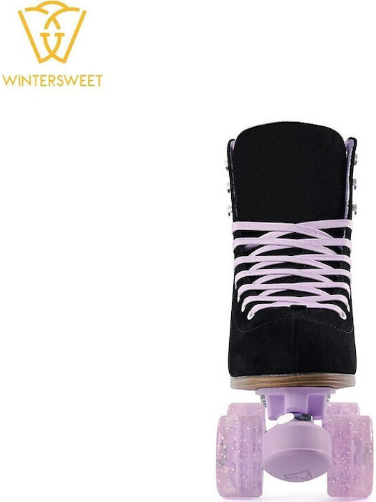 Wintersweet Quad Αυξομειούμενα Rollers Μαύρα Παιδικά
