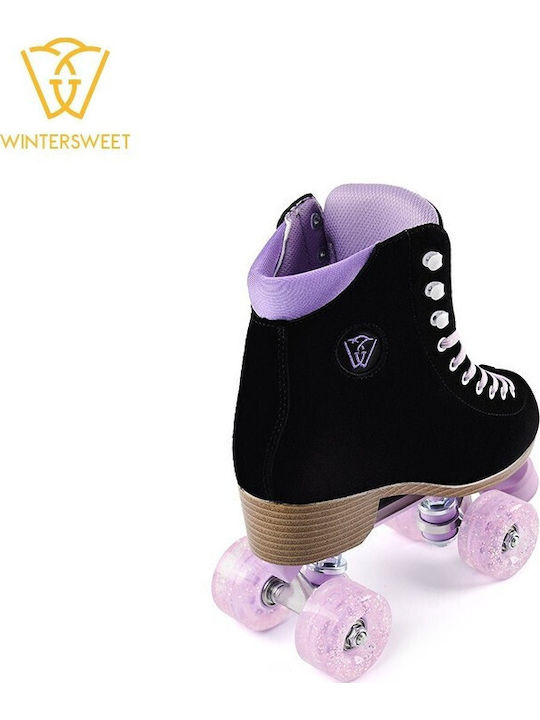 Wintersweet Quad Αυξομειούμενα Rollers Μαύρα Παιδικά