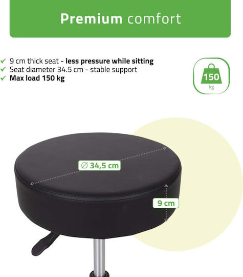 Habys Medical Stool Black T-TACHAO007