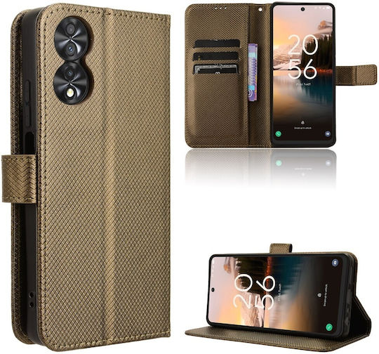 Книга Закалено Стъкло Кафяв (TCL 40 NXTPAPER 4G)