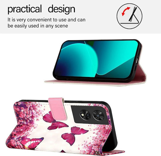 Калъф Книга Закалено Стъкло TCL 505