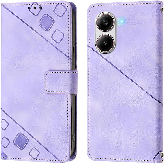 Book Tempered Glass Violet (Poco X7 Pro)