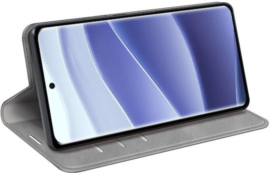 Книга Закалено Стъкло Сив (Redmi Note 14 Pro 5G / Poco X7Realme 14 Pro)