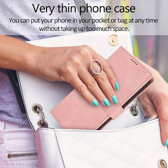 Book Tempered Glass Pink (Poco X6 Pro)