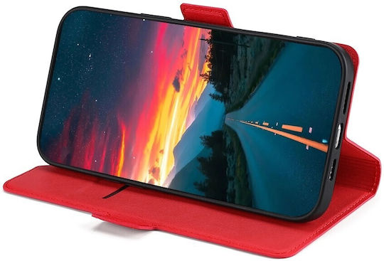 Book Tempered Glass Red (Tcl 40 R 5g)