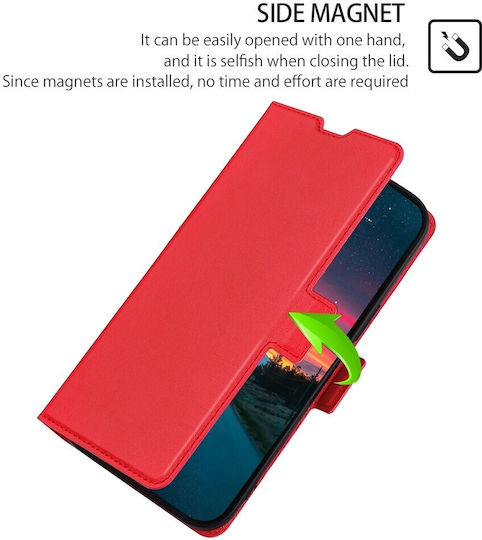 Book Tempered Glass Red (Tcl 40 R 5g)