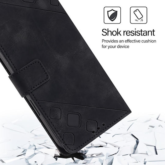 Book Gehärtetes Glas Schwarz Redmi Note 14 Pro 5G Poco X7Realme 14 Pro