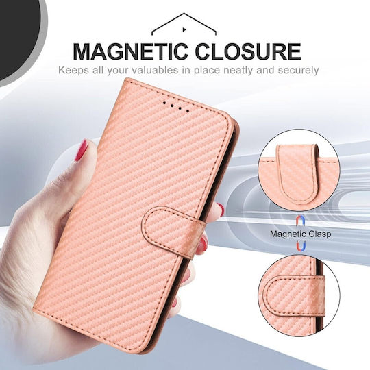 Book Tempered Glass Ροζ (Poco X6 Pro)