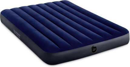 Saltea Gonflabilă de Dormit King Size 137x191x25cm Albastră