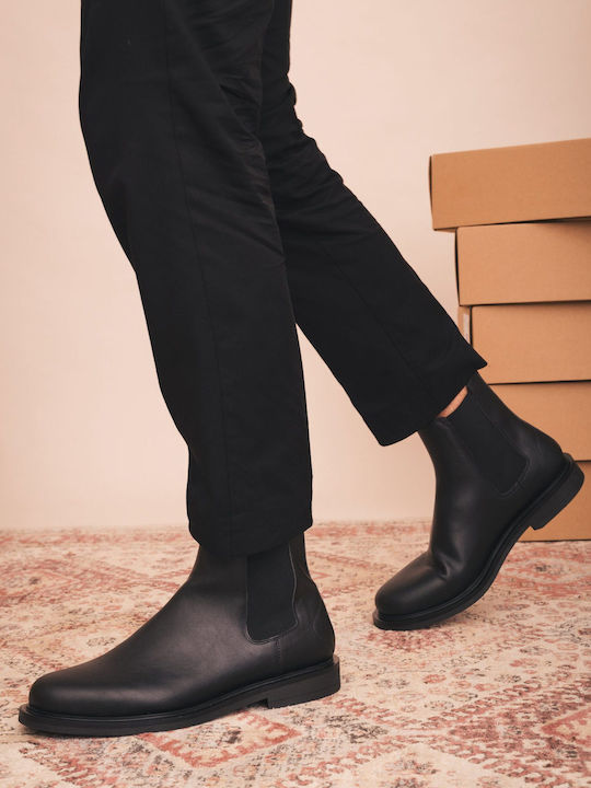 Schwarze Herrenstiefel