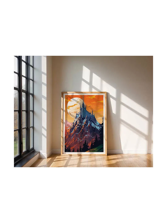 Poster Lord Rings Mordor Middle Earth Mv128 40cm X 50cm