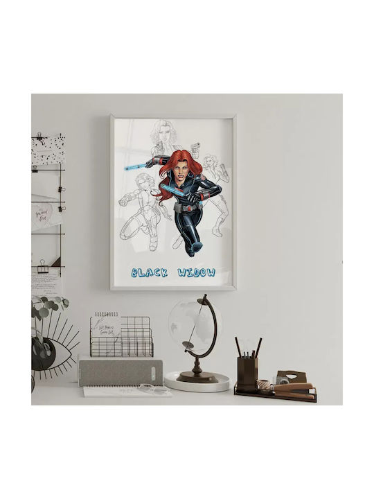 Poster Comic Black Widow Cm041 40cm X 50cm