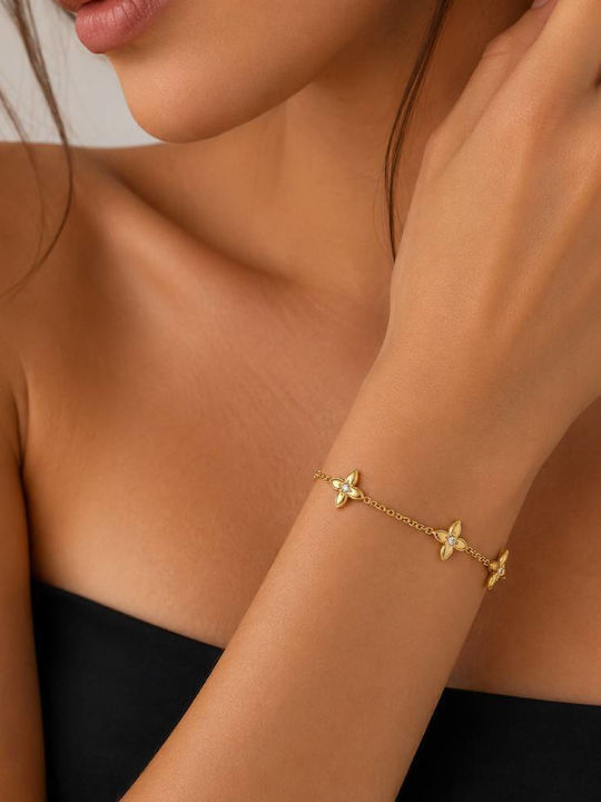 Awear Women's Bracelet With Flower Design