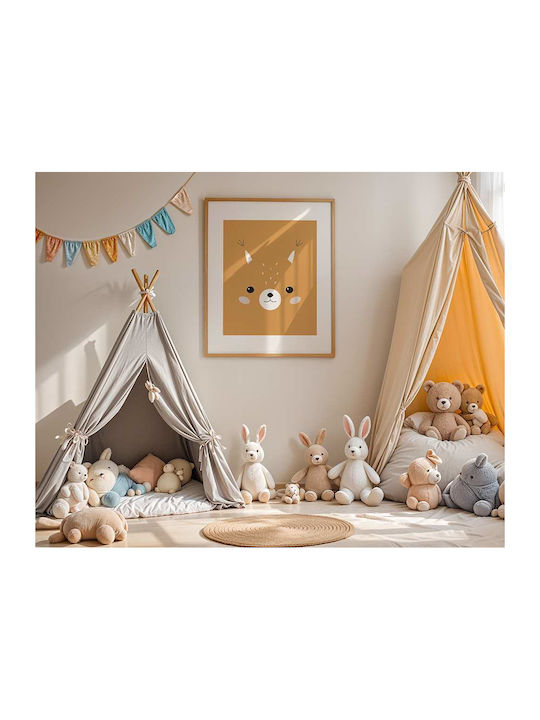 Kinderposter Eichhörnchen 50x40cm
