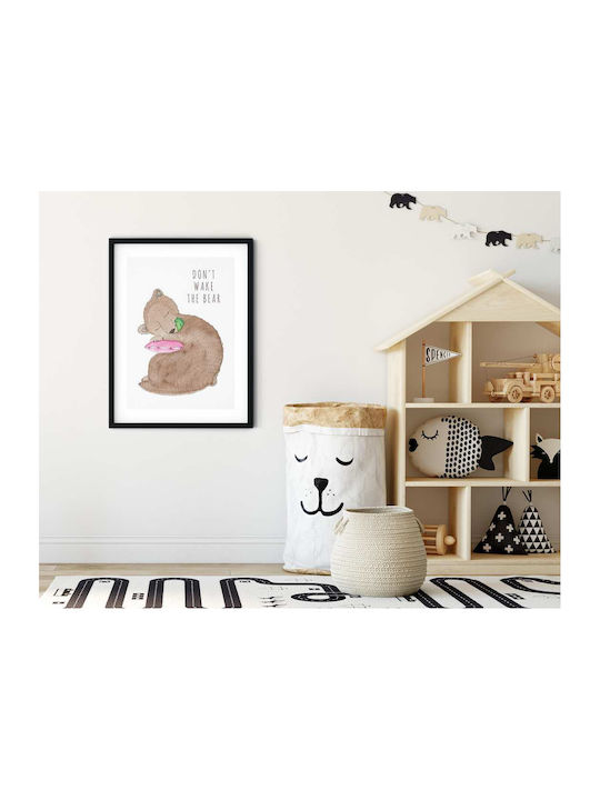 Παιδική Αφίσα Little Bear 50x40εκ.
