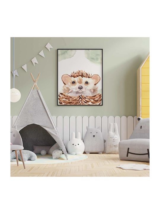 Kinderposter Igel 50x40cm
