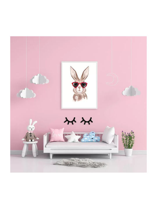 Kids Poster Bunny 50x40cm