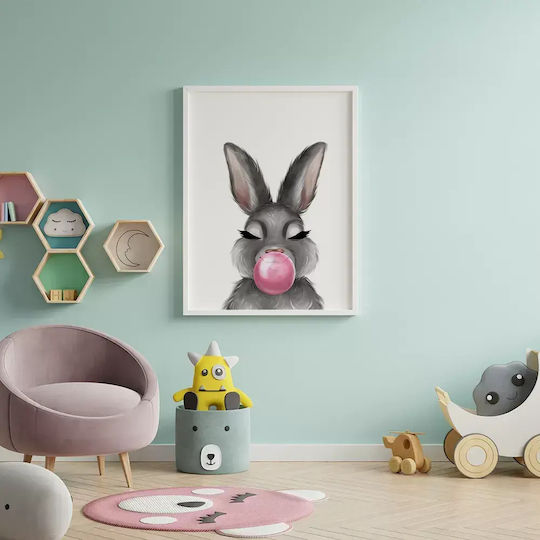 Παιδική Αφίσα Little Bunny 50x40εκ.
