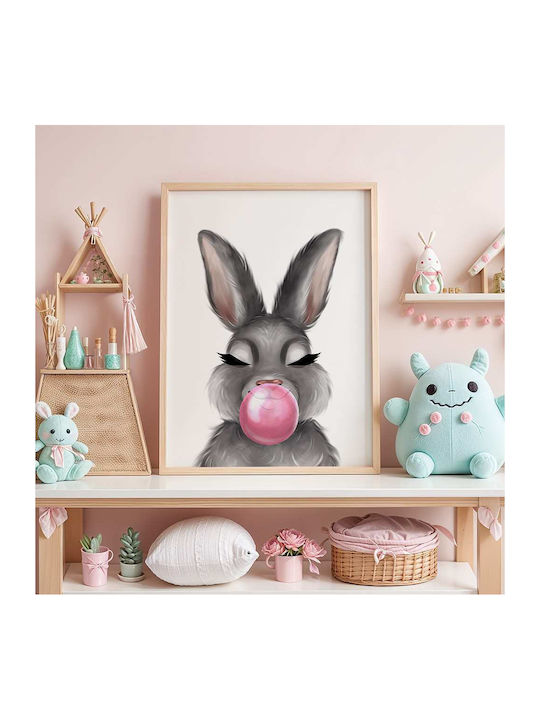 Kinderposter Little Bunny 50x40cm