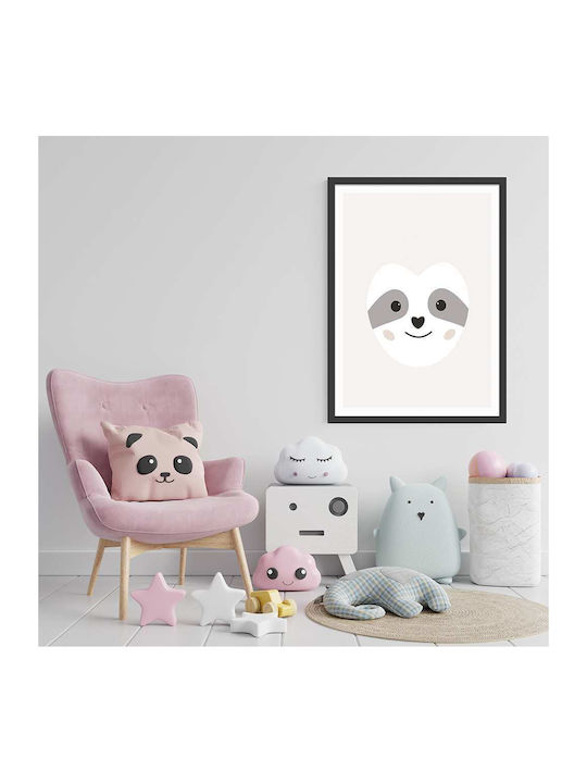Kinderposter Raccoon 50x40cm