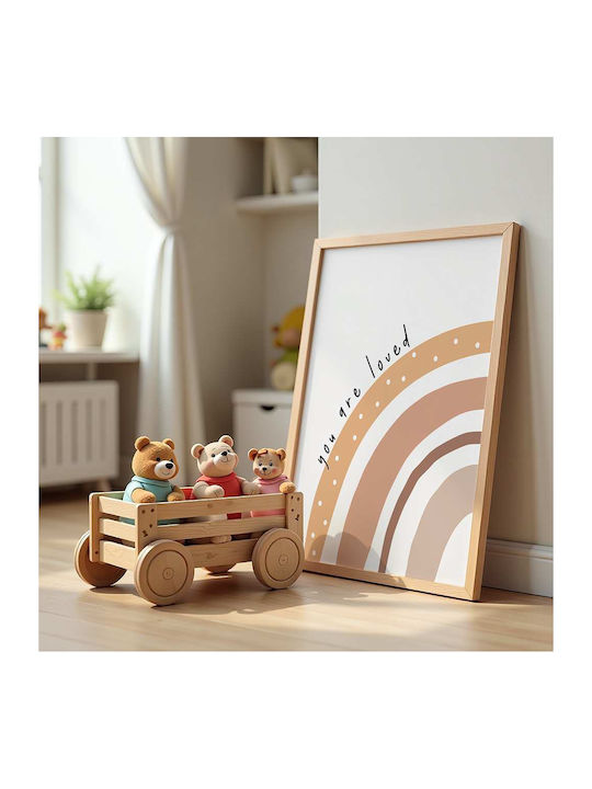 Kids Poster You Are Loved 50x40cm