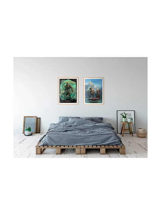 Gaming Poster God War Gm2333 40cm X 50cm