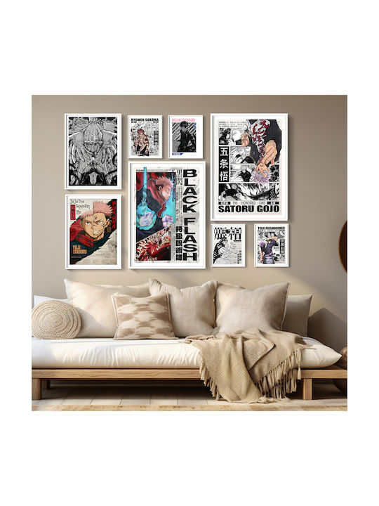 Poster Jujutsu Kaisen Ryomen Sukuna Aka King Curses An141 40cm X 50cm